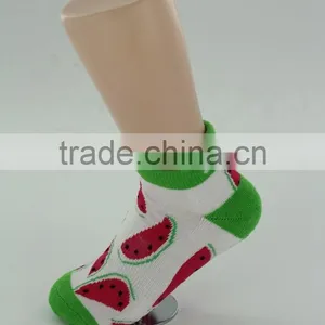Men Ankle Sport Running Socks With Watermelon Design thumbnail-1