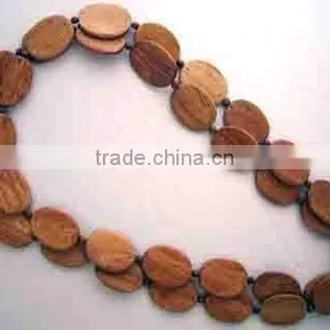 Wood Bead Necklace thumbnail-1