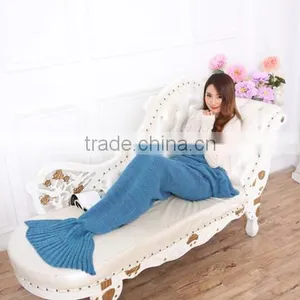 Wholesale China Crochet Adult Mermaid Tail Blankets thumbnail-4