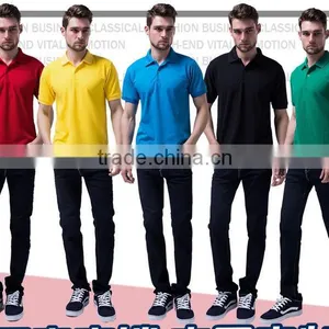 Hot Sale Short Sleeve Beaded Mesh Cotton Pique Multi Color Mens Polo Shirt ,Turn Down Collar T Shirt Polos for Men thumbnail-1
