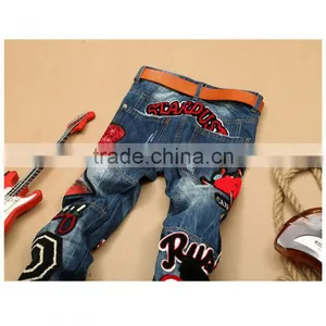 2017 New Summer Fashion Hole Jeans Men Long Trousers thumbnail-1