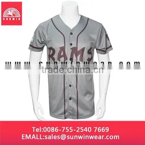 Custom Subliamtion Baseball Jerseys,softball Wear Team Wear thumbnail-2