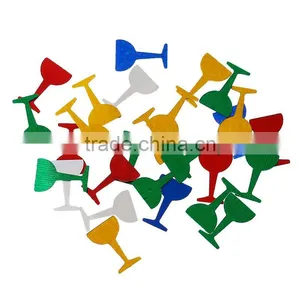 PVC Confetti Party Decoration Goblet At Random thumbnail-1
