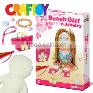 OEM Arts & Crafts Kit Create Your Doll and Jewelry Beach Kit thumbnail-4