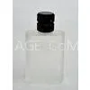 100ML Frosting Electro-plated Plastic Perfume Bottle With Galvanizing ABS Plastic Cap thumbnail-1