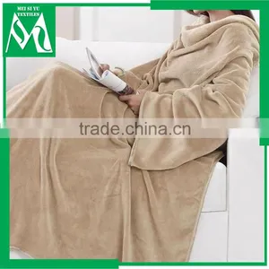 Cozy Fleece Throw Sleeves Adults tv Wearable Blanket thumbnail-1