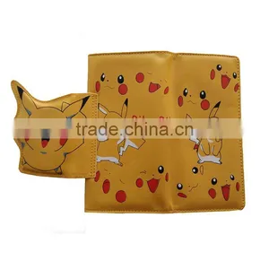 Ecoparty Gift Anime Pokemon Pikachu Wallet Kawaii Unisex Women Men Long Style PU Purse Billfold Notecase thumbnail-3