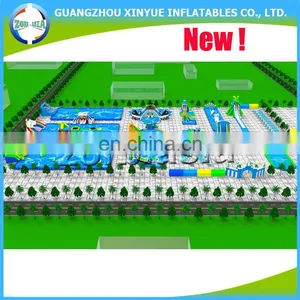 2017 Latest Hot Sale Inflatable Amusement Park, Giant Inflatable Water Park, Aqua Park for Backyard thumbnail-3