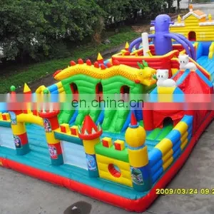 Kids PVC Giant Inflatable Amusement Park Playgrounds for Outdoor Games thumbnail-2