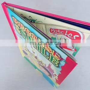Cheap Children's Education Thick Hardcover Book Coloring Printing Hardcover Story Book thumbnail-4
