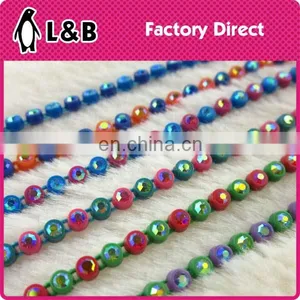 Garment Accessory SS6/SS8 Plastic Multi Colors Rhinestone Banding thumbnail-2