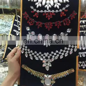2016 Summer Design Decoration Rhinstone Pendant Necklace thumbnail-3