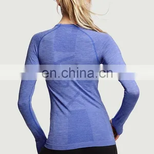 Trade Assurance Dongguan Yihao High Quality New Design Long Running Sleeveless Gym Fitness Women's Wholesale T Shirt 2015 Tee thumbnail-2