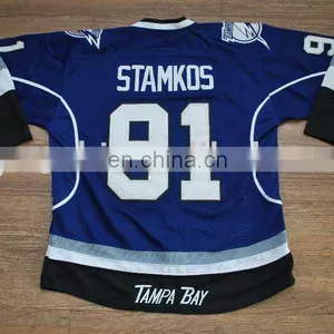 Personalized #91 Lighting 3rd Hockey Jersey Customized Any Logo,name,number thumbnail-1