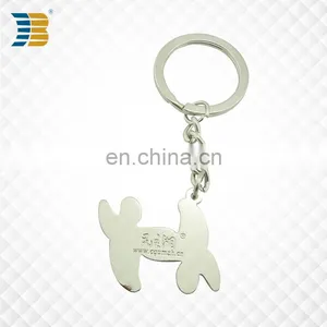 3D Bird Shape Custom Made Metal Enamel Keychain thumbnail-3