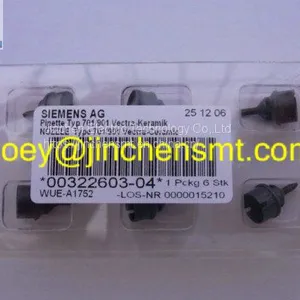 SMT Nozzle Siemens 701/901 Nozzle Ceramic Material 00327810-08 thumbnail-1