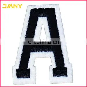 Custom Letter Iron On Embroidered Applique Patch for Clothing thumbnail-2