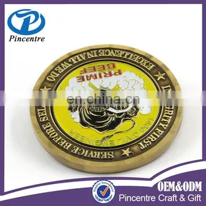 Custom Metal Dia Casting 3D Antique Military Commemorate Challenge Coin thumbnail-1