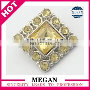 Yellow Square Acrylic Buttons thumbnail-1