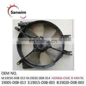 Fits HON-DA CIV-IC R-FAN'96 Radiator Cooling Fan OM 19005-D08-013 M:19030-D08-013/014 S:19015-D08-003 B:19020-D08-003 thumbnail-2