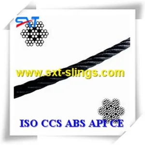 Galvanized Steel Wire Rope With Multi Layers 6*19+FC thumbnail-3