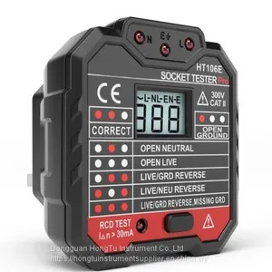 Non-Contact Socket Tester With Digital Voltage Test thumbnail-2