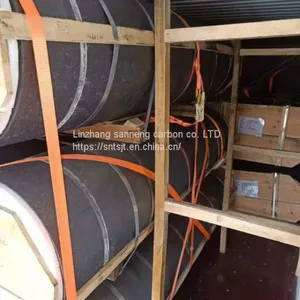 UHP 600mm Graphite Electrode Supplier For Cast Steel Electrode     thumbnail-1