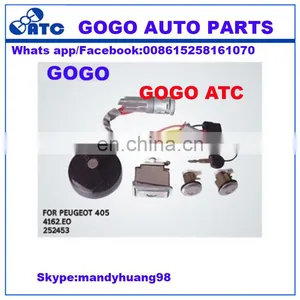 Motorcycle Tractor Ignition Switch With Key 4162.EO 252453 For P-eugeot 405 thumbnail-1
