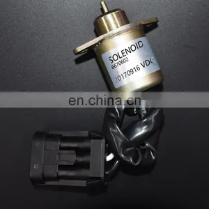 New 6670602 Fuel Shut Off Solenoid For Bobcat 463-553-S70-S100 thumbnail-2