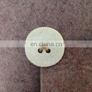 Soft Handmade Beige Felt Vase for Modern Home Decoration thumbnail-7