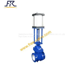 Pneumatic Ceramic Slag Discharge Gate Valve thumbnail-1
