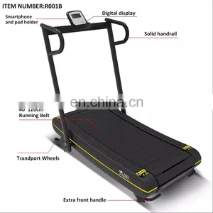 Woodway Treadmill Folding Home Fitness Gym no Maintenance Wholesale Price Buy a Curved Treadmill & Air Runner thumbnail-5