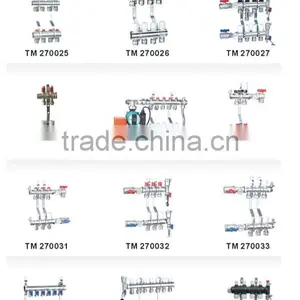 Underfloor Heating Manifold Floor Heating System Brass Manifolds thumbnail-1
