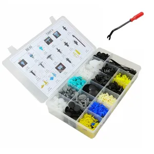 He43 700Pcs Bumper Fender Expansion Screw Clip Plastic Rivet Nylon Fastener thumbnail-2