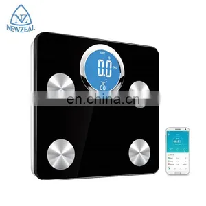 Blue Tooth Digital 100Kg 150Kg Electronic Weighing Camry Bathroom Weigh Scale With Blue Backlight thumbnail-2