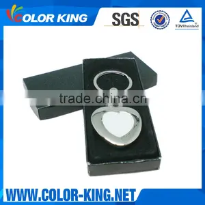 Colorking Heart Shape Sublimation Metal Key Fastener Sublimation Blanks thumbnail-2