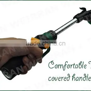 (803) Garden Lance Alunimum Tube 16'' TPR Covered Rotary Spray, Plastic 8 Function Heavy Duty Water Guns for Garden thumbnail-3