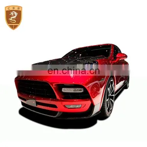 Carbon Fiber Body Kit 2015-2016 For Porshe Cayenne 958 Converted To My Style Body Kit thumbnail-4