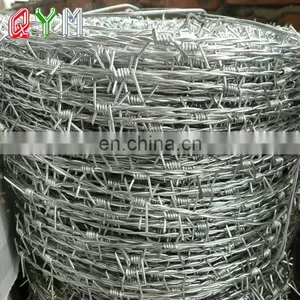 Low Price Galvanized Barbed Wire Price Per Roll thumbnail-1