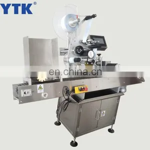 High Quality Automatic Small Round Bottle Ampoule Blood Collection Tube Horizontal Labeling Machine thumbnail-2
