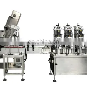 Automatic Alcohol Hand Sanitizer Gel Liquid Filling Machine For Chemical Industry With Capping Labeling Machine thumbnail-5