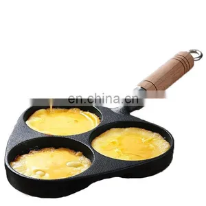 Four-hole Omelet Pan Fried Egg Pan Non-stick Frying Pan thumbnail-5