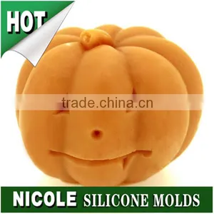 Hot Sale Pumpkin Silicone Candle Molds thumbnail-1