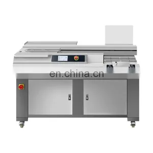 Hot Melt Glue Perfect Book Binding Machine Wireless Book Gluing Machine For Binding thumbnail-1