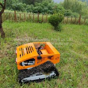 Affordable Low Price Remotely Controlled Brush Mower for Sale thumbnail-1
