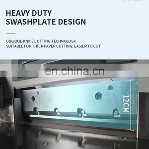 SPC-6810HP Manual Hydraulic Paper Cutter Paper Cutting Machine With Program Control thumbnail-3