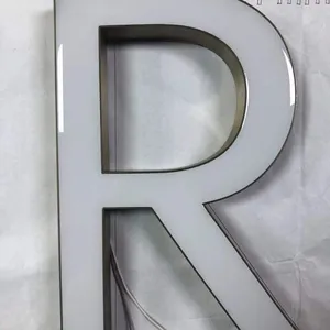 Epoxy Resin Electronic Signs Frontlit Shop Signage Advertising Letters thumbnail-4