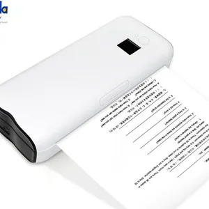 A4bt Connect PC Mini Pocket Phone Portable Wireless A4 Size Thermal Printer Without Ink thumbnail-5
