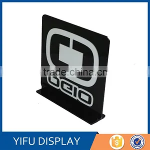 Black Carven Acrylic Letter 3D Acrylic Sign Removable Signage thumbnail-1