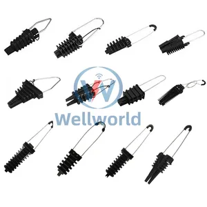 Wellworldpower-Plastic Dead End Tension Clamps for ABC/ADSS Cable thumbnail-1
